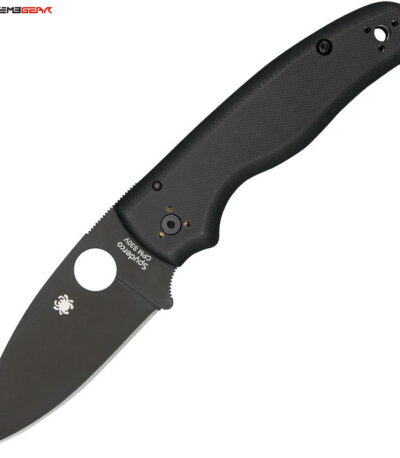 spyderco shaman black
